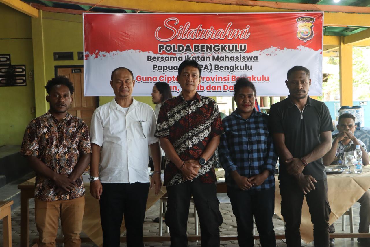 Polda Bengkulu Rangkul Mahasiswa Papua, Teguhkan Komunikasi dan Semangat Kebhinekaan