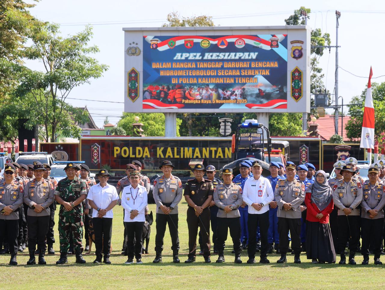 Polda Kalteng Kerahkan 2.850 Personel, Siap Hadapi Darurat Bencana di Bumi Tambun Bungai