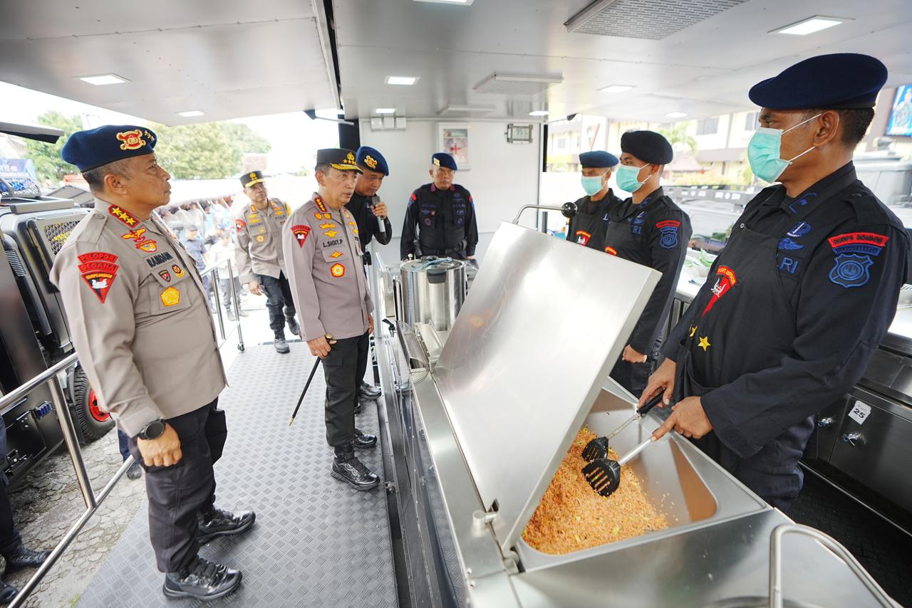 Kapolri Cek Langsung Personel-Sarpras Polda DIY, Pastikan Siap Hadapi Potensi Bencana