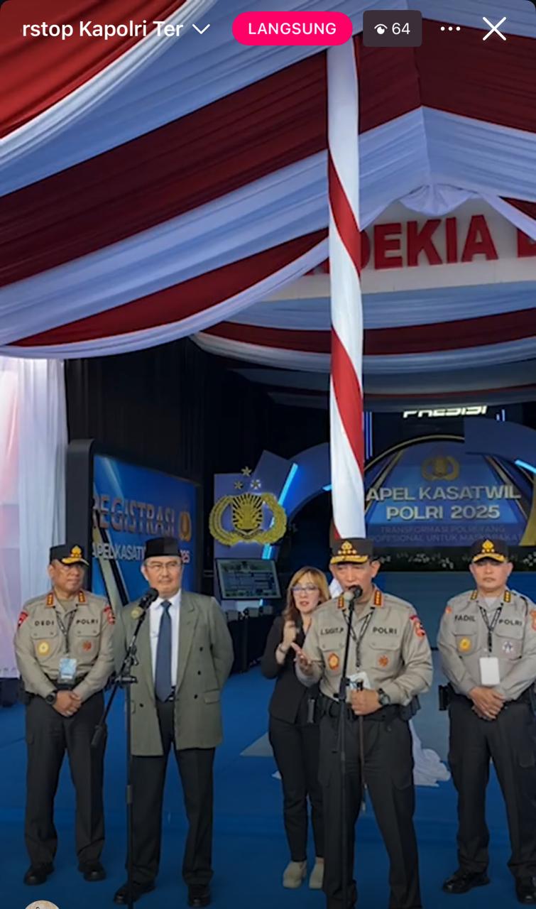 Gelar Apel Kasatwil, Kapolri: Semangat Polri Tingkatkan Pelayanan untuk Masyarakat