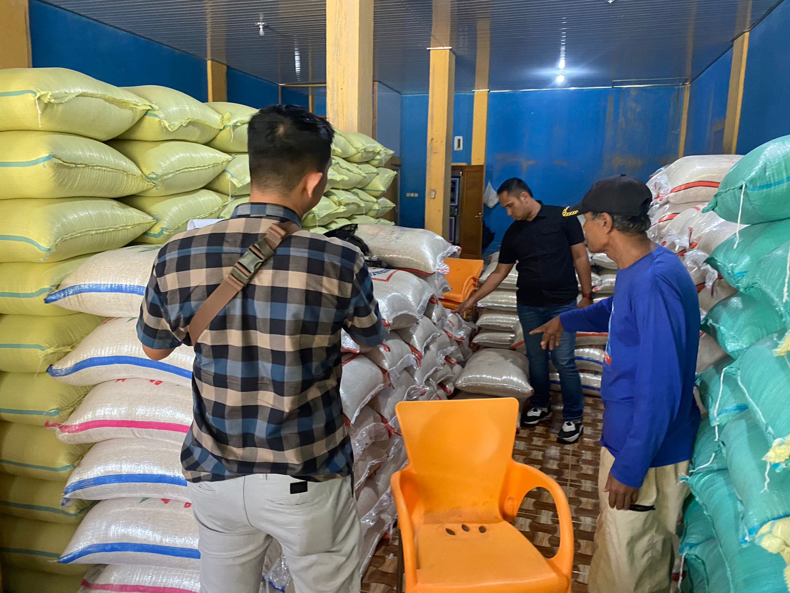 Satgas PHB Polres Bengkulu Utara Gelar Sidak Harga Beras, Harga Masih di Bawah HET