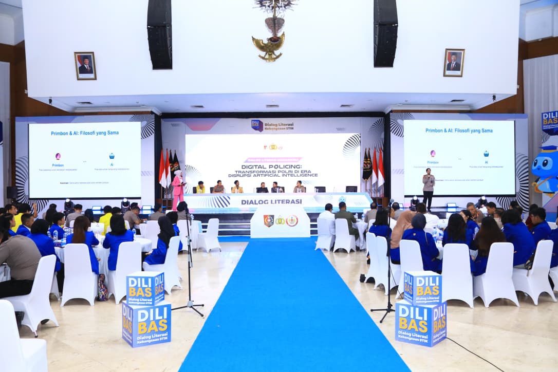 Dialog Literasi Kebangsaan STIK: Menyongsong Pemolisian Digital di Era AI