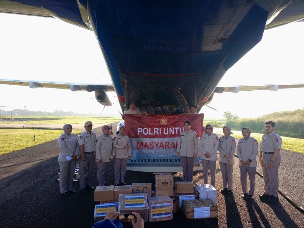 Polri Persilakan Masyarakat Menyalurkan Bantuan Logistik melalui Posko Pondok Cabe