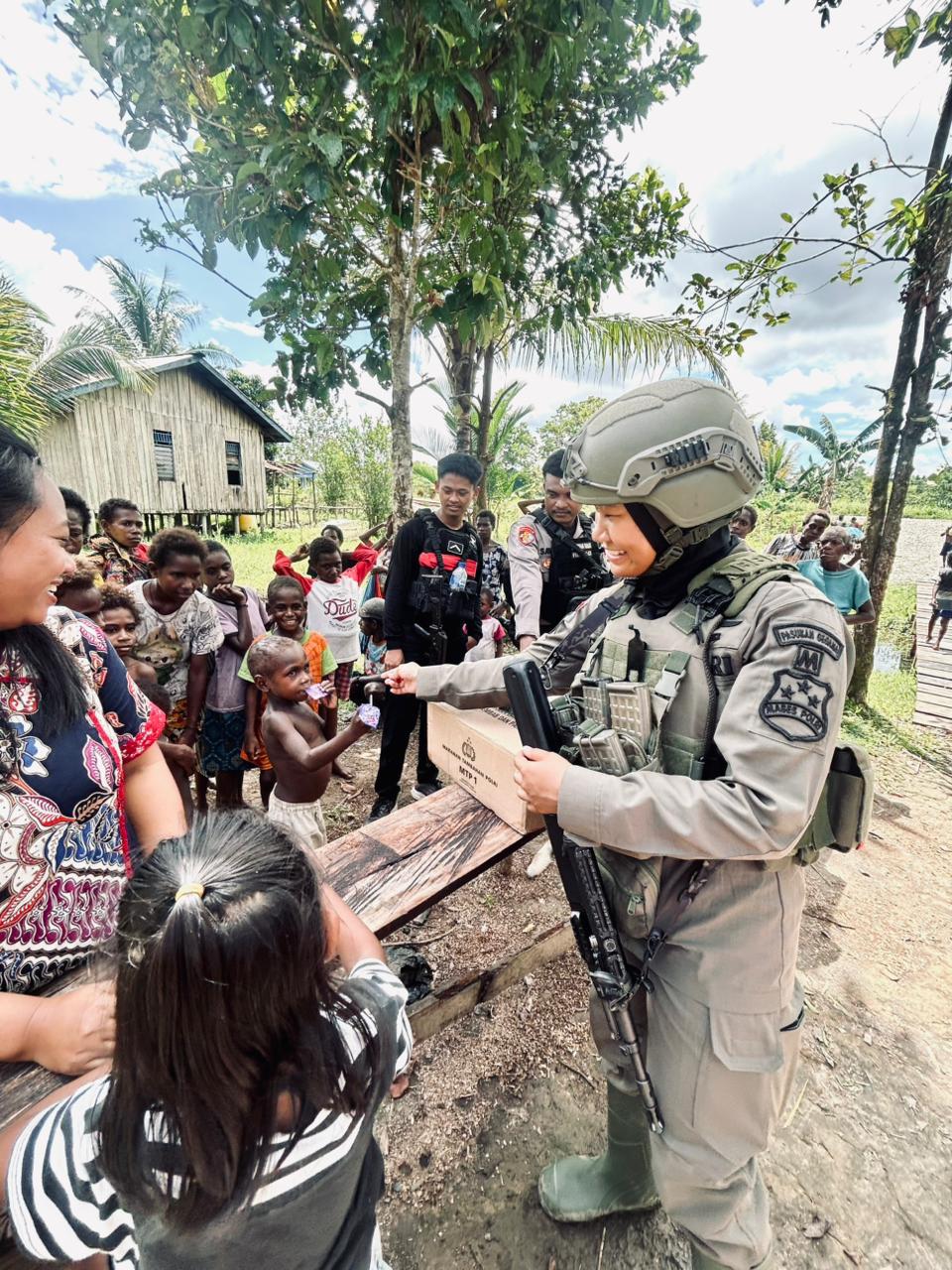 Satgas ODC 2026 Teguhkan Komitmen Kedamaian Melalui Patroli Humanis di Kabupaten Nduga